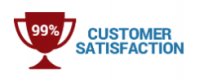 99% customer satisfaction